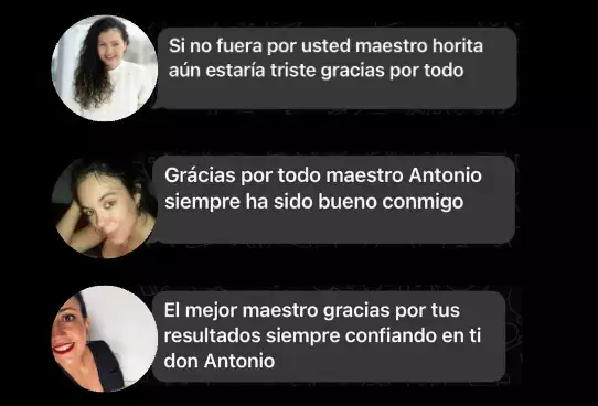 Maestro espiritual en consulta